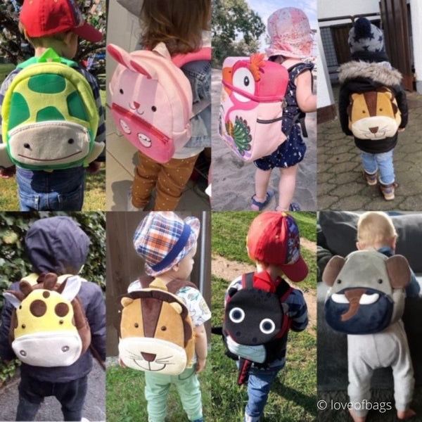 Niedliche Kinderrucksäcke bei Love of Bags - wir lieben Kinder!