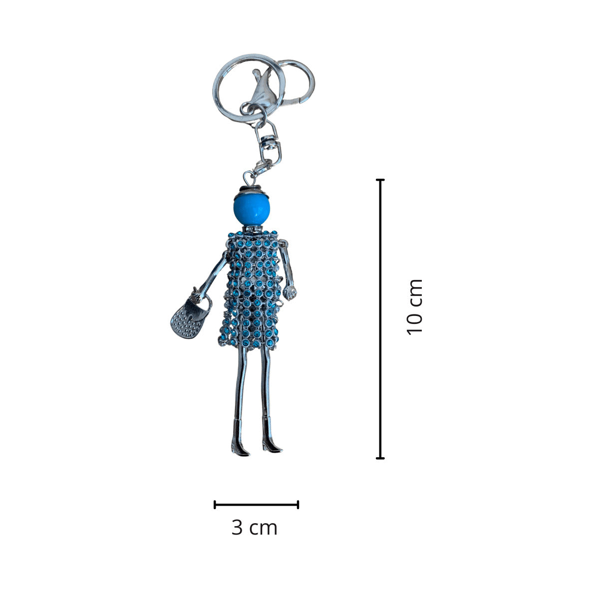 Bijou de sac, porte-clés et pendentif chaîne