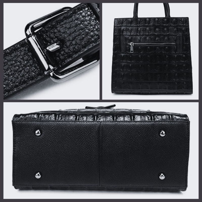 New York black croco
