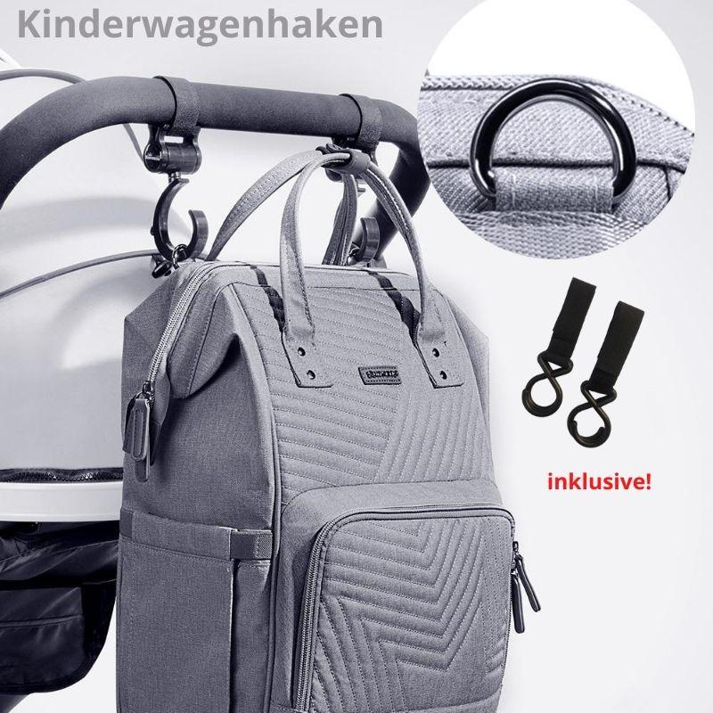Sac à langer "Milan" avec interface USB - Kakoobags