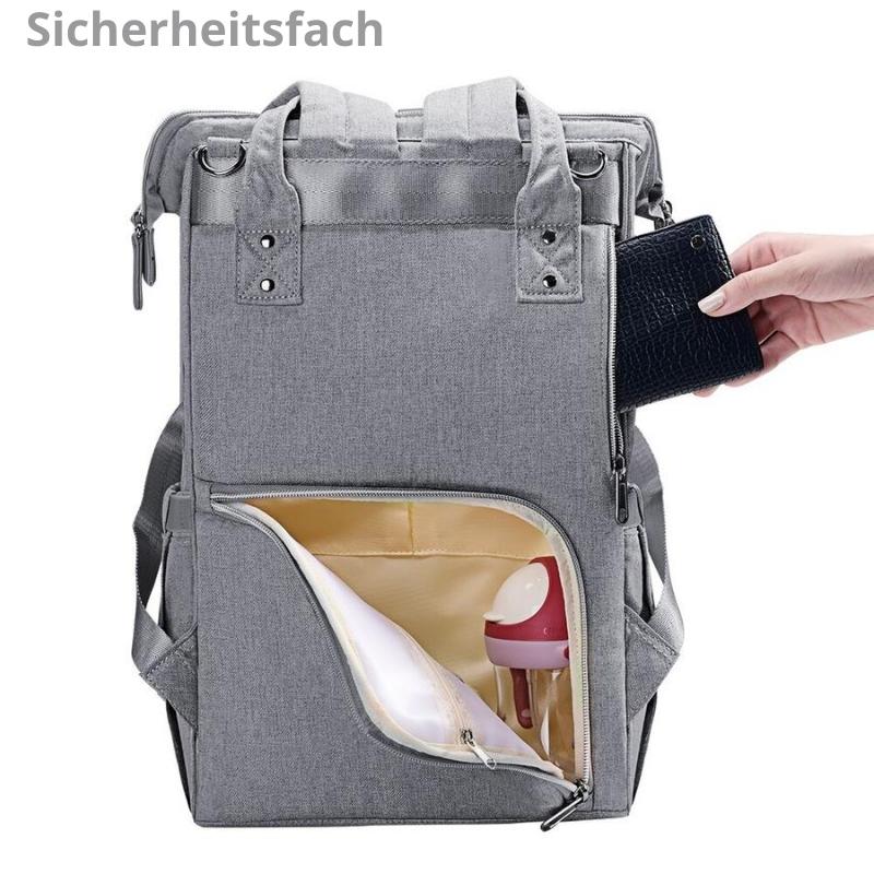 Sac à langer "Milan" avec interface USB - Kakoobags