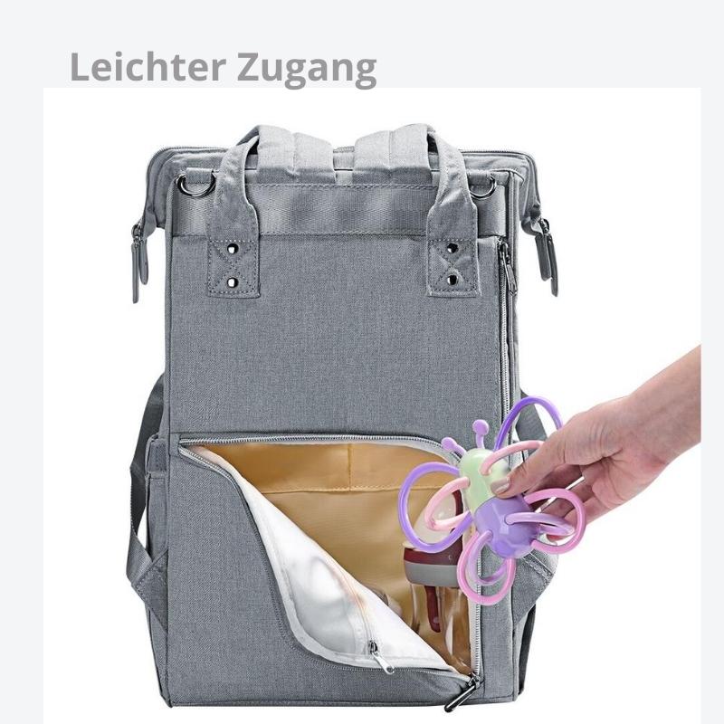Sac à langer "Milan" avec interface USB - Kakoobags